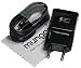 Produktbild Original Blitz Ladekabel Datenkabel Samsung EP-DG950 120cm Schwarz für Samsung Galaxy S9 Plus+ SM-G965F USB Typ-C Ladegerätkabel Aufladekabel USB Typ-C Charge Cable + Gratis mungoo-Displayputztuch