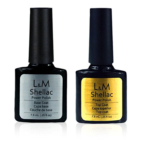 (403) L&M Shellac Base & Top Coat Set