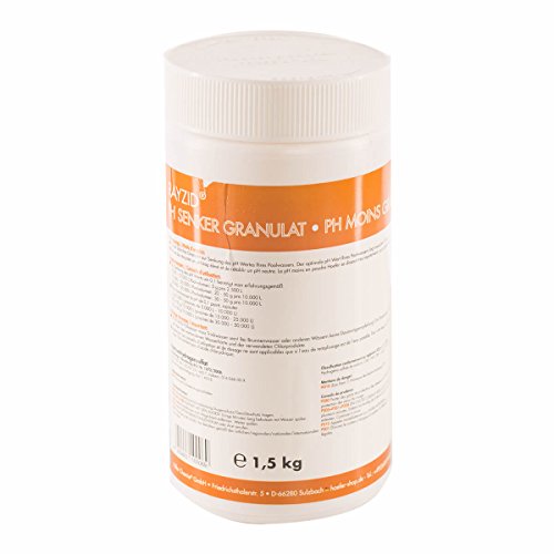 1 x 1.5 kg pH Minus Granulat - Ph-Senker - Pool - VERSANDKOSTENFREI - in der handlichen 1.5 kg Dose