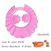 Produktbild Culater® Kinder Baby Verstellbarer Shampoo Schutz Duschhaube Duschkappe Badekappe Ohrschutz Mütze Bath Shower Cap (rosa 2)