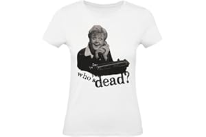 VESTIN M-Italy T-Shirt Donna - Jessica Who IS Dead - Maglietta Super vestibilità Top qualità