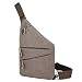 Produktbild Umhängetasche, Brusttasche, Unisex-Brusttasche, Wasserdichtes Oxford-Tuch, Umhängetasche mit Mehreren Taschen, Brusttaschen-Brigade aus Segeltuch, Wandern im Freien
