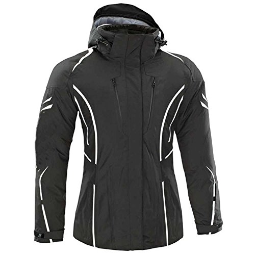 Newfacelook De las mujeres Señoras Motocicleta Impermeable Protector Chaqueta