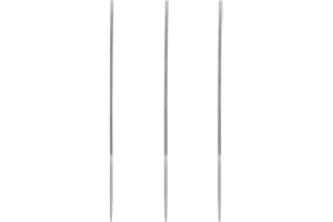 EMOSHAYOGA Odporne na zużycie pilniki do ostrzenia piły łańcuchowej 4 mm 5/32 cala dla dłuższej żywotności w celu poprawy wydajności kosiarki