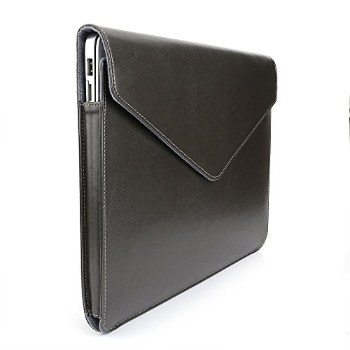 Tisino wasserabweisend Slim Fit tragbar Leder Laptop Sleeve Envelope Case für MacBook Air 13,3/MacBook, MacBook Pro, MacBook Air 13/Pro Zoll Sleeve, iPad Pro 12,9 Sleeve - 4