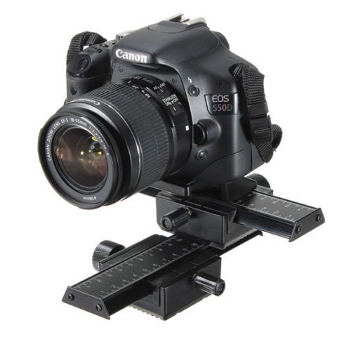 Barato Phot-R - Rail de Enfoque Deslizante para macrofotografía con
Cabezal de Soporte con Rosca de 1/4 para Montaje en trípode - Color
Negro Revisión