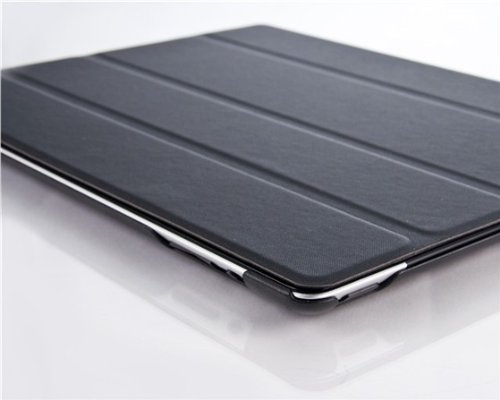 iPad 4 Hülle - VEO Ultra Dünnes Smart Cover mit Stand & Schlaf-Funktion für iPad 4. (Mit Retina), 3 & 2, SCHWARZ