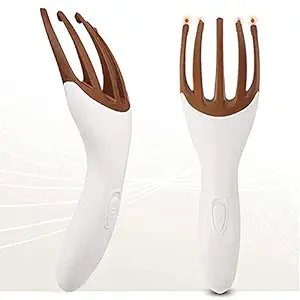 Maleka Electric Head Massager Claw Scalp Massage Relax Pain Relief, Body Stress Relief Massager, Neck Massager, Octopus Scalp Stress Relax Spa Therapy Healing, Migraine Relief Massager