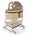 Produktbild Lasse Spela - Sweet Melody- Babywiege mit Matratze Mobile Musik Moskitonetz Vibration per Fernbedienung, 87x73x27cm, Beige