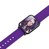 Mamum Q8 Farbbildschirm Blutdruck- / Blutsauerstoff- / Herzfrequenzmonitor multifunktionale Smart Watch (Silber) (Blau)