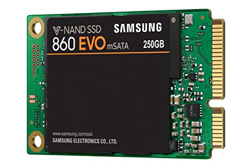 Samsung EVO m-SATA - Disco Estado Solido SSD  250 GB  550 Megabytes s  Color Negro
