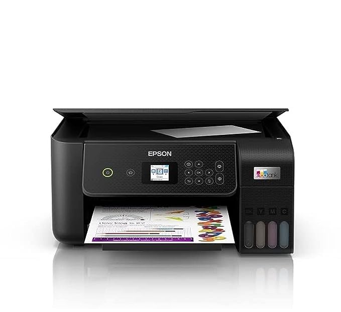 Epson Ecotank L3260 A4 Wi-Fi All-in-One Colour Ink Tank Printer - 3 Year Warranty,Black