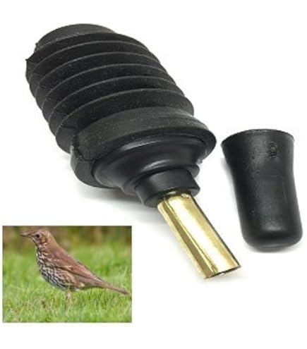 Richiamo Per Tordo Artigianale In Legno E Ottone - Peso 18g, Per Cacciatori - Foto 10