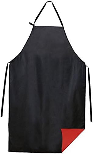 Extra Long 43" Extended PVC Adjustable Waist Neck Ties Waterproof Apron, Taumini Oilproof Apron, Weak Acid Alkali Resistance Apron,Durable Kitchen Dishwashing Apron
