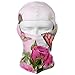 Produktbild Sdltkhy Roses and Flower Buds with Butterflies Winter Cycling Full Face Mask UV Protection Neck Cover Hood for Men and Women