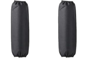 ‎ASUDARO 2stk Motorrad-Stoßdämpfer-Vorderradgabel Schutz,Asudaro Hintere Stoßdämpferabdeckung, Aufhängungs Schutz Universal Stoffbezug Motorrad Zubehör Stoßdämpfer Abdeckung Wasserdichter Staubschutz 27cm