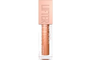 Maybelline New York Lifterà Gloss, Lucidalabbra con acido ialuronico, Effetto rimpolpante e idratante, Gold Nu (019), 5,4 ml