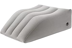 UMLIPOT Venenkissen Aufblasbar Reise, Venenkissen, Beinhoch lagerungskissen, Keilkissen zum Schlafen, Beinauflage zum Beine hochlegen
