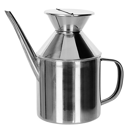 Ibili 700107 Ölkanne, Edelstahl 18/10, 0,7 Liter