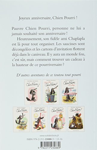 Book's Cover of Joyeux Anniversaire Chien Pourri !