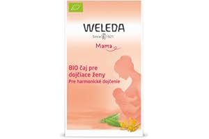Weleda Bio Mama Nursing tea, natural milk production tea to support milk production, organic herbal blend with mild taste helps balance the liquid level (20 bags x 2g)