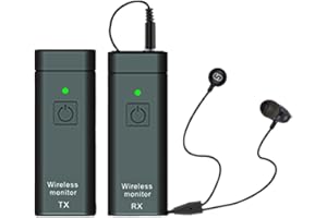 KOKSII UHF Wireless in-Ear Monitor System Professional Digital Sound Stage Broadcast Sound Card Outdoor Transmitter Receiver