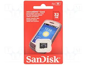 SanDisk 32GB Class 4 microSDHC Flash Memory Card (SDSDQM-032G-B35)