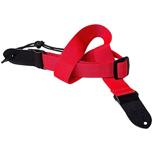 Loog LGLRS Correa para guitarra - Roja.