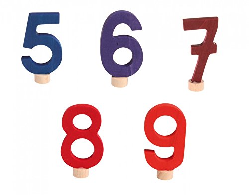 Stecker Zahlen Set 5-9, Grimm's