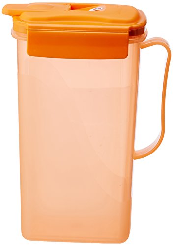 Cello Vector Plastic Multi Serve Jug Set, 1.5 litres, Set of 2, Orange