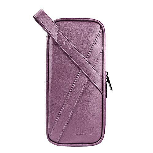 Preisvergleich Produktbild Wasserdichte Tasche für Nintendo Switch Console, Jamicy® Tragetasche für Tragetasche aus Polyurethanhülle, tragbare Tasche (Lila)