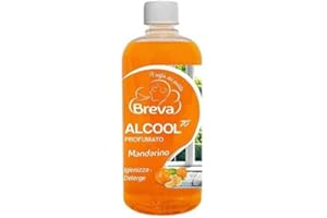 BREVA Alcool 70° dénaturé coloré aromatisé Mandarin (1)