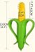 Jasgood Corn Shape Soft Bendable Training Teether Toy For Baby