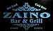Produktbild u49543-b ZAINO Family Name Bar & Grill Home Decor Neon Light Sign Barlicht Neonlicht Lichtwerbung
