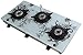 suryajwala GT03 AB 3 Burner White Design Manual Gas Stove RS.2899.00