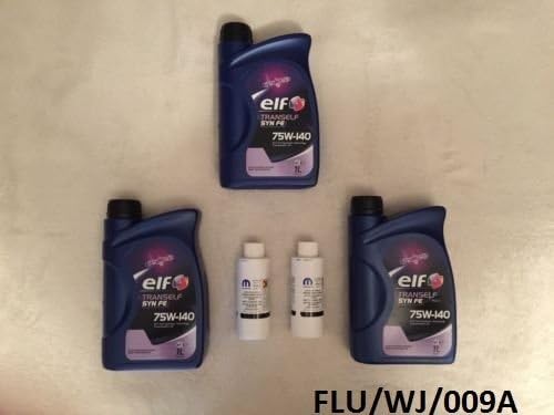 Mopar ELF Front & Rear Differential Fluids SET Jeep Grand Cherokee 1993-2004