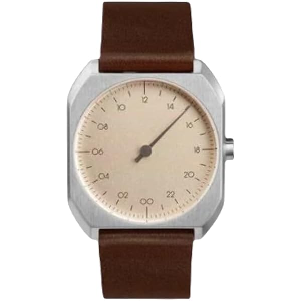 slow Jo 17 - Schweizer unisex Einzeigerarmbanduhr analoge 24