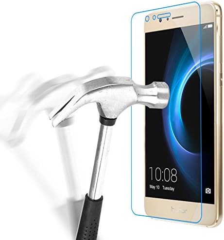 HUAWEI Honor 8 Screen Protector, Repou HUAWEI Honor 8 Anti Scratch Tempered Glass Screen Protector