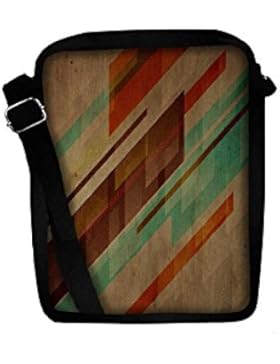 Snoogg , Damen Umhängetasche mehrfarbig multi