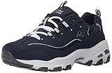 Leichte Laufsohle Skechers Damen D \'Lites mich Zeit Fashion Sneaker, Blau (NVW), 38 EU