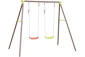 SOULET Portique balançoire en Acier avec 2 balançoires - Malo