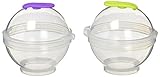 2 moldes, bola de hielo IBILI Set 2 Molde Bolas DE Hielo XXL, Centimeters