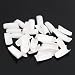 TRIXES 500 White French False Acrylic Nail Art Tips Gel Makeup