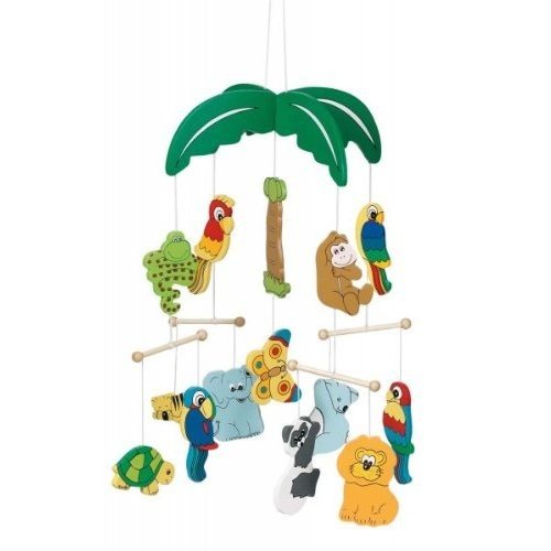 Mobile Urwald mit Palme