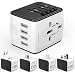Produktbild HUANUO Reiseadapter Reisestecker Steckdose Adapter Stromadapter mit 4 USB Aufladung Reise Stecker universal einsetzbar für 150 Ländern z.B. Europa USA Australian UK usw