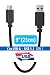 Produktbild HomeSpot USB 3.0, 23,5 cm kurzes Typ USB-C auf USB-A-Kabel, USB 3.0 High Speed für neues Apple MacBook, Chromebook Pixel, Nokia N1, Nexus 6P, Nexus 5 X, Oneplus 2 uvm. (USB-C auf USB-A männlich 9.25" / 23.5cm)