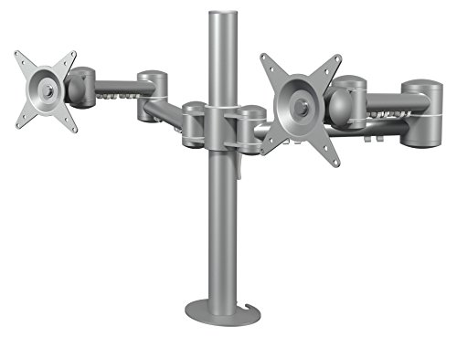 Dataflex 632 ViewMate Style Monitorarm (Tragkraft max. 2x 15kg, bis 61 cm (24 Zoll) Bildschirmdiagonale, VESA: MIS-D 75x75/100x100mm kompatibel) silber Dataflex 632 ViewMate Style Monitorarm (Tragkraft max. 2x 15kg, bis 61 cm (24 Zoll) Bildschirmdiagonale, VESA: MIS-D 75x75/100x100mm kompatibel) silber