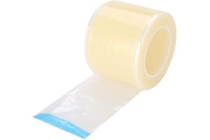 WYTINO Barrier Film,-Schutzfolie, Einweg-Schutzfolie für Dentalmaterialien Barrier Film Sticky Wrap(klar)