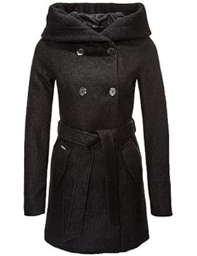 Vero Moda Damen Wollmantel Wolljacke Winterjacke Kurzmantel