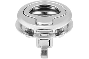 SAMFOX Hatch Latch Pull The Hatch Lock Metal Furniture Lock Stainless Boat Rv Hatch Lock Marine Corrosion Resistance